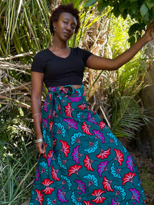 Wrap Skirt Full-Length "Adwoa"