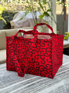 Beach Bag "Kokoo Red"