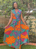 Wrap dress "Fafranta"